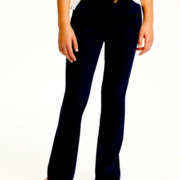 Old Navy Girls 14 Plus Adjustable Twill Chinos - Picture 1 of 6